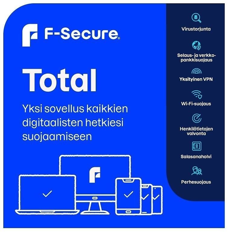F-Secure F-SECURE ESD Total 2 Year 25 Device FCFTBR2N025E2
