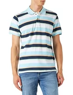 Koszulki męskie - Blend męska koszulka polo, 144810/Canal Blue, XXL - miniaturka - grafika 1