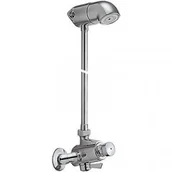 Akcesoria hydrauliczne - Tres 112163 112163 TEMPOTRES Komplet natryskowy mieszający Przeciwne wejścia z wydłużanymi złączkami Automatyczny regulator strumienia wbudowany w sitku Zawory cofania - miniaturka - grafika 1