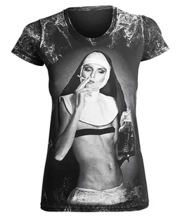 bluzka damska AMENOMEN - NUN SMOKING (OMEN107DA ALLPRINT WHITE)-L - Bluzki damskie - miniaturka - grafika 1