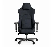 Fotele gamingowe - Hator Arc 3 Velour XL Gamingowy do 180kg Tkanina Czarny - miniaturka - grafika 1