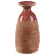 Wazony i flakony - Nowoczesny Wazon Ceramiczny Elda 17X16X31 Jasnobrązowy - miniaturka - grafika 1