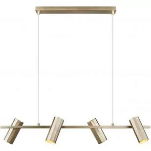 Nordlux Alanis lampa wisząca 4x15W mosiądz 2213423035 - Lampy sufitowe - miniaturka - grafika 1