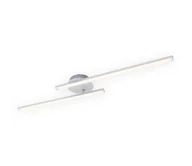 Lampy sufitowe - Briloner 3163-029 - LED Żyrandol natynkowy GO 2xLED/9W/230V - miniaturka - grafika 1