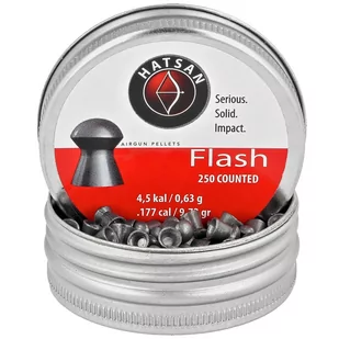 Śrut Hatsan Flash 4.5 mm, 250 szt. 0.63g/9.72gr - Amunicja do wiatrówek - miniaturka - grafika 3