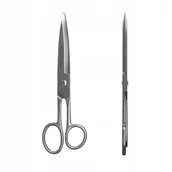 Nożyczki - NOŻYCZKI STALOWE 18cm NIKLOWANE SOLIDNE - miniaturka - grafika 1