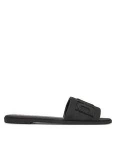 DKNY Klapki Willow K1500528 Czarny - Klapki i japonki damskie - miniaturka - grafika 1
