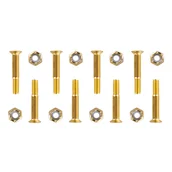 Akcesoria do skatingu - Worker DO TRUCKÓW (PODWOZIA) 5X28MM ZŁOTY /WORKER - miniaturka - grafika 1