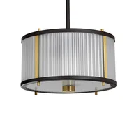 Lampy sufitowe - Elstead Lighting Corona lampa wisząca 2 punktowa brązowa DL-CORONA-2P-BAB - DL-CORONA-2P-BAB - miniaturka - grafika 1