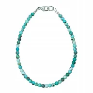 Bransoletki - Bransoletka naturalny TURKUS kule 2,7mm agalag - miniaturka - grafika 1