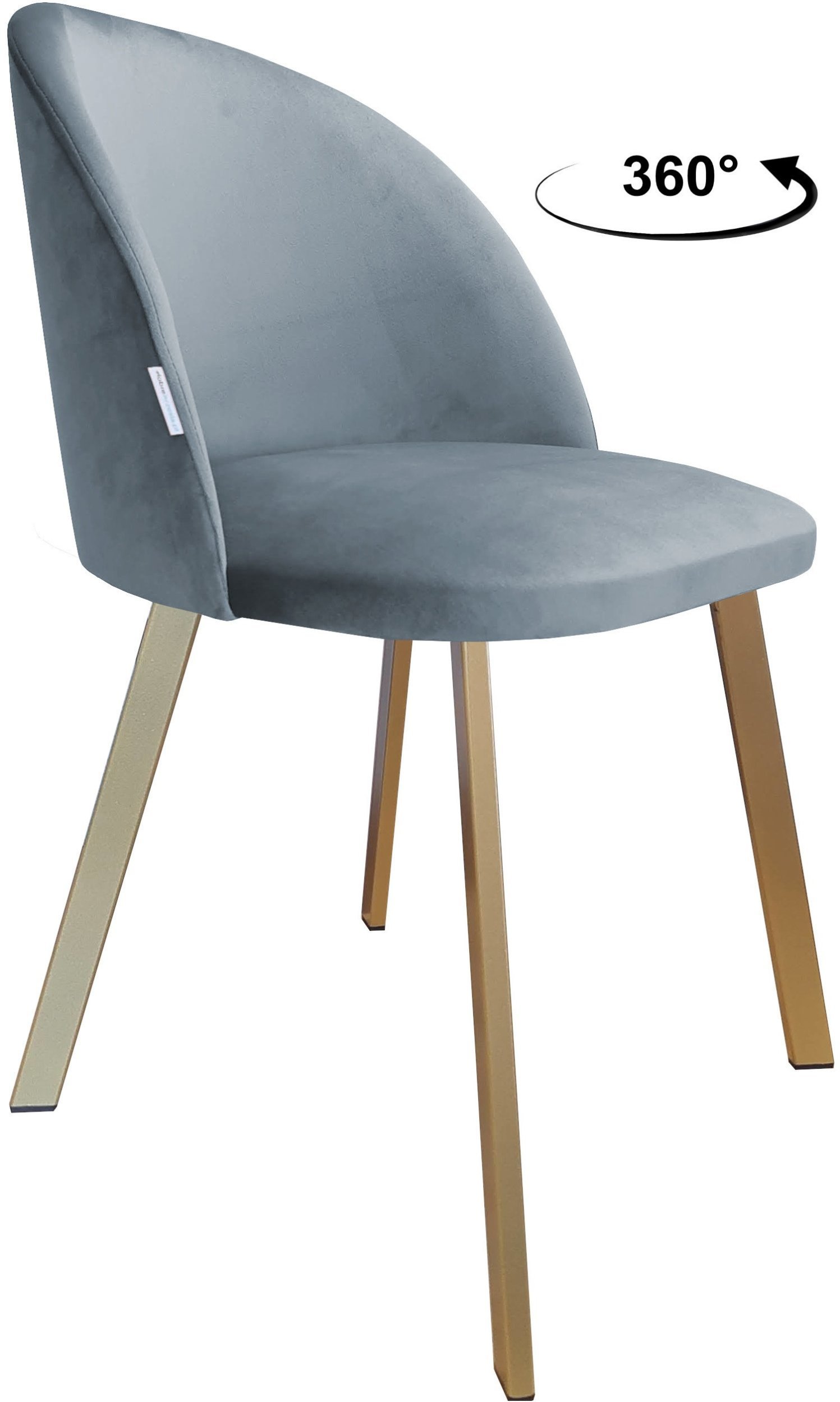 Krzesło obrotowe Colin podstawa Profil złota BL06