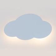 Lampy ścienne - Cloud kinkiet 2-punktowy błękitny 4966 - miniaturka - grafika 1