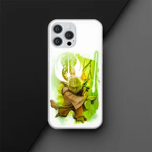 Etui Yoda 005 Star Wars Nadruk pełny Biały Producent: Xiaomi, Model: REDMI NOTE 12 4G - Etui i futerały do telefonów - miniaturka - grafika 1
