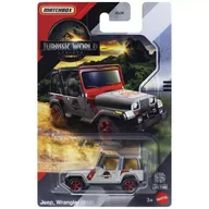 Samochody i pojazdy dla dzieci - Matchbox Jurassic World: Mały Jeep Wrangler - miniaturka - grafika 1