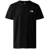 Koszulki sportowe męskie - Koszulka męska The North Face M S/S Simple Dome Tee Rozmiar: XXL / Kolor: czarny - miniaturka - grafika 1