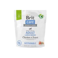 Sucha karma dla psów - Brit Care Dog Sustainable Adult Chicken Insect 1kg - miniaturka - grafika 1