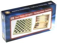 Gry planszowe - Hot Games, gry logiczne Warcaby i Backgammon (HG) - miniaturka - grafika 1