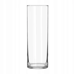 Wazon Szklany Tuba Cylinder h50 d10 - Wazony i flakony - miniaturka - grafika 1