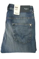 Spodnie męskie - PEPE JEANS SLIM JOGGER DENIM SPODNIE MĘSKIE - miniaturka - grafika 1