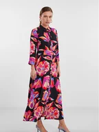 Sukienki - YAS Sukienka koszulowa 26030726 Kolorowy Regular Fit - miniaturka - grafika 1
