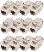 Pozostałe akcesoria sieciowe - CAT 8.1 KEYSTONE MODULE 12X DN-93816-12 - miniaturka - grafika 1