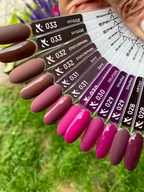 Lakiery hybrydowe - Lakier hybrydowy F.O.X gel-polish gold Spectrum 030, 7 ml - miniaturka - grafika 1