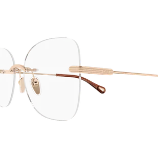 Okulary przeciwsłoneczne Chloé CH0136O 002 - Okulary korekcyjne, oprawki, szkła - miniaturka - grafika 3