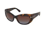Okulary przeciwsłoneczne - Okulary przeciwsłoneczne Tom Ford Brianna FT1065 52F - miniaturka - grafika 1