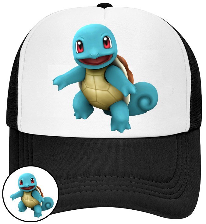 CZAPKA Z DASZKIEM POKEMON PIKACHU DLA DZIECI SIATKA
