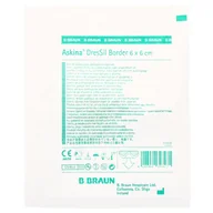 Apteczki i materiały opatrunkowe - Opatrunek samoprzylepny Askina DresSil Border (B. Braun) - miniaturka - grafika 1