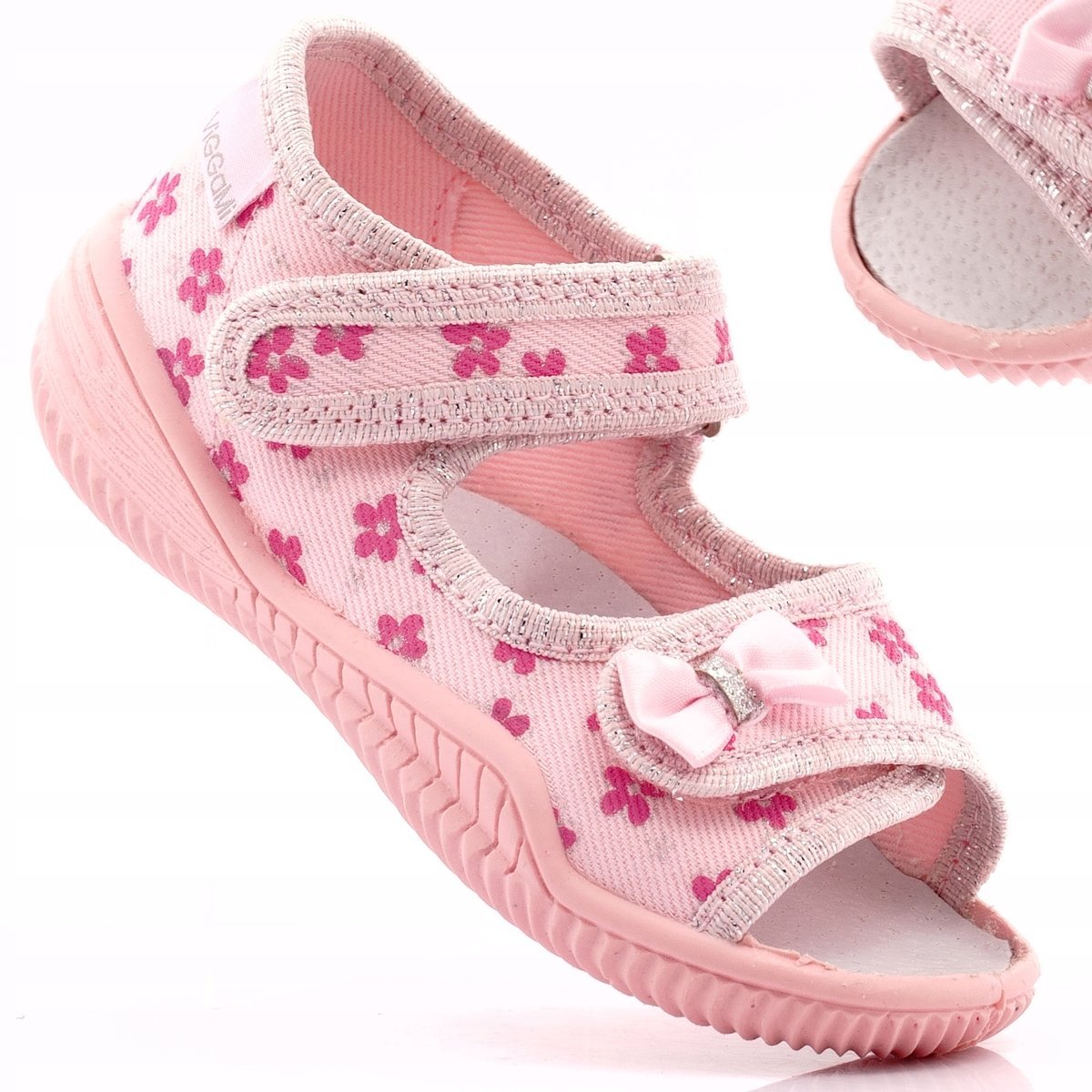 VIGGAMI KAPCIE BUTY DZIEWCZĘCE SANDAŁY ANIA KWIATKI 20 JOG