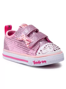 Skechers Buty Dziecięce SHUFFLES ITSY BITSY 21 EU - Buty dla dziewczynek - miniaturka - grafika 1