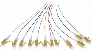 BKT-ELEKTRONIK Pigtail BKT LC/PC OM2 easy strip 12 color set 2m 22QP560C.2 - Pigtaile światłowodowe - miniaturka - grafika 1