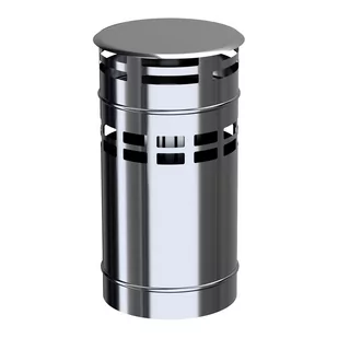 Adam Gas Terminal Pionowy 100/150 - Akcesoria kominkowe - miniaturka - grafika 1