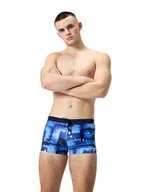 Kąpielówki męskie - Speedo Kąpielówki "Eco Valmilton" w kolorze granatowo-błękitno-białym - miniaturka - grafika 1