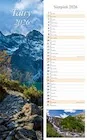Kalendarze - Kalendarz ścienny 2026 pasek Tatry - miniaturka - grafika 1