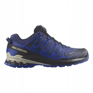 Buty sportowe męskie - Buty Salomon Xa Pro 3D V9 Gtx Blue Print Niebieski 45 1/3 - miniaturka - grafika 1
