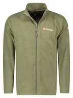 Odzież trekkingowa męska - ANAPURNA Kurtka polarowa "Tonneau" w kolorze khaki - miniaturka - grafika 1