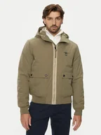 Kurtki męskie - Aeronautica Militare Kurtka przejściowa 242AB2182CT3245 Zielony Regular Fit - miniaturka - grafika 1