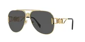 Okulary przeciwsłoneczne - Versace 0VE2255 63 100287 Okulary przeciwsłoneczne, Unisex-Adult, Wielobarwny (Wielobarwny), Jeden rozmiar - miniaturka - grafika 1