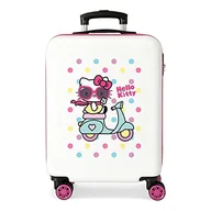 Walizki - Hello Kitty Dziewczynka, biały, 38x55x20 cm, walizka kabinowa - miniaturka - grafika 1