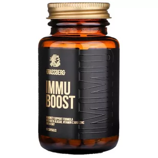 GRASSBERG GRASSBERG Immu Boost 60caps - Witaminy i minerały dla sportowców - miniaturka - grafika 1