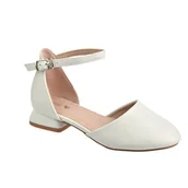 Buty dla dziewczynek - Półbuty dziewczęce Evento 23DZ35-5603 srebrne - miniaturka - grafika 1