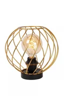 Lampy stojące - Danza lampa stołowa 1-punktowa czarna/złota 21528/25/02 - miniaturka - grafika 1