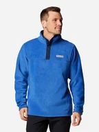 Bluzy męskie - Bluza męska nierozpinana streetwear Columbia Steens Mountain Half Snap II 2097721433 XL Niebieska (195981427844) - miniaturka - grafika 1