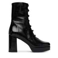 Botki damskie - Botki Fly London Evikfly P145353000 Czarny - miniaturka - grafika 1