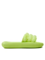 Klapki i japonki damskie - adidas Klapki Zplaash Slides IF0889 Zielony - miniaturka - grafika 1