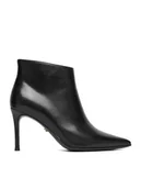 Botki damskie - Gino Rossi Botki EO-CLOE-GLC9273-4-370-1 Czarny - miniaturka - grafika 1