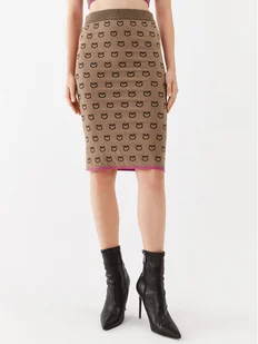 Pinko Spódnica ołówkowa 101565 A112 Brązowy Slim Fit - Spódnice - miniaturka - grafika 1