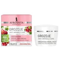 Kremy do twarzy - Afrodita Grapes, Bogaty Krem Odżywczy, 50ml - miniaturka - grafika 1